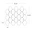 Brookline Diamond 3x4 Glossy Ceramic Mosaic Tile-1552808924