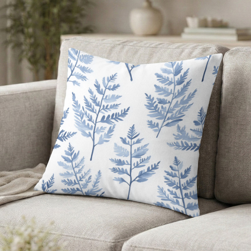 Coussin Country Farmhouse - Floral Mist, H 16 po x l 16 po