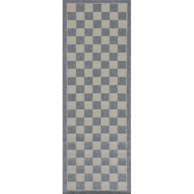 Tapis bleu Erin Gates par Momeni Saybrook