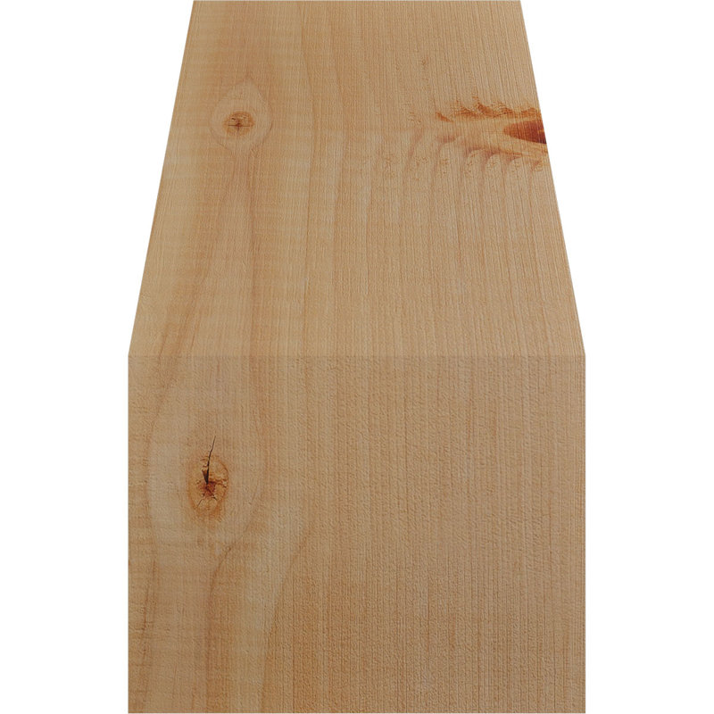 Attelle de genou Westlake, Sapin de Douglas, Lisse, H 10 po x l 5,5 po x P 6 po