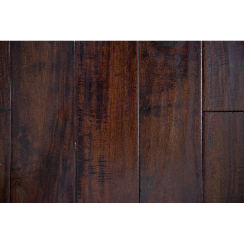 Parquet contrecollé en acacia de 3/8 po d'épaisseur x 5 po de largeur variable