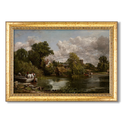 Le cheval blanc, 1819 - John Constable - Toile encadrée sur mesure