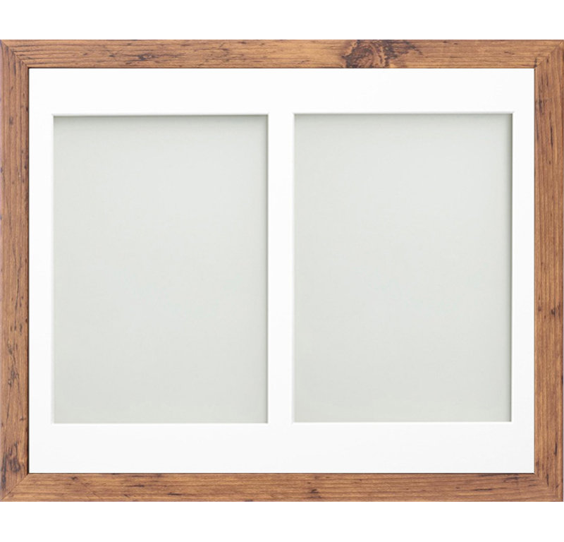 Markeice Matte Picture Frame with Mat, 5cm x 7cm, Beech