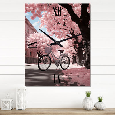 Vélo cycle de vie II - Horloges murales de vélo