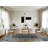 Machine Washable Abstract Gray Area Rug-1616681654