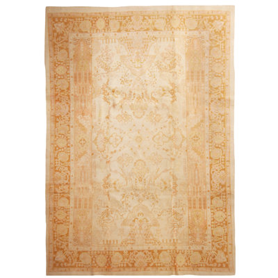 One-of-a-Kind Rectangle 8'4" X 11'6" Hand Knotted Area Rug