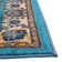 Tapis oriental bleu / brun