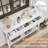51.18" Console Table With 3 Drawers And Open Storage Shelf-1572181431