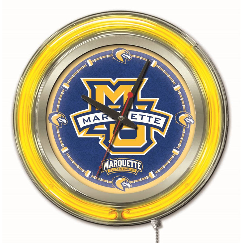 Horloge murale 15 po NCAA, Marquette