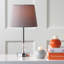 Ensemble de lampe de table transparent / verre / métal de 16 po Herendeen-30601902