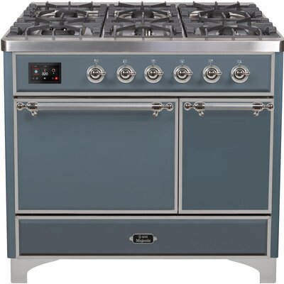 ILVE Majestic II 40 in Dual Fuel Range -  UMD10FDQNS3BGCLP