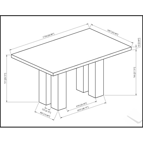 Dimensions du produit