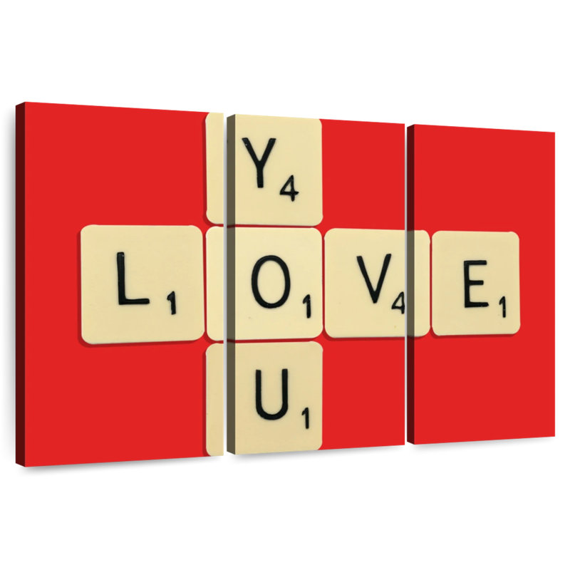 Tergel Love You, H 36 po x l 57 po