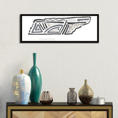 Tennessee by Statement Goods - Panoramic Gallery-Wrapped Canvas Giclée on Canvas