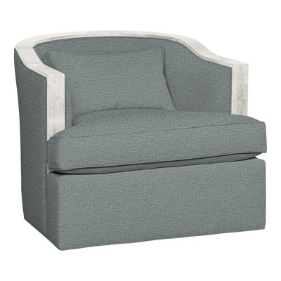 Burlingame Fabric Swivel Barrel Chair