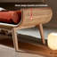 Banc revêtu de rotin en bois massif-224517553-224517552
