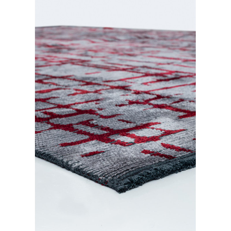 Rapture Striped Area Rug, Rectangle 6'7" x 8'3"