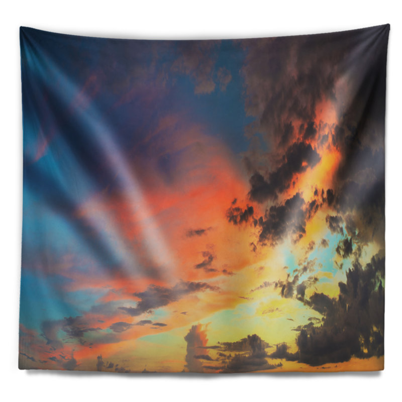 Polyester Tapestry, 78" H x 92" W
