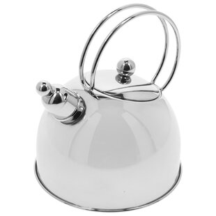 Studio Hot Water Tea Kettle, Stainless Steel with Whistle - 2.5L, Pink