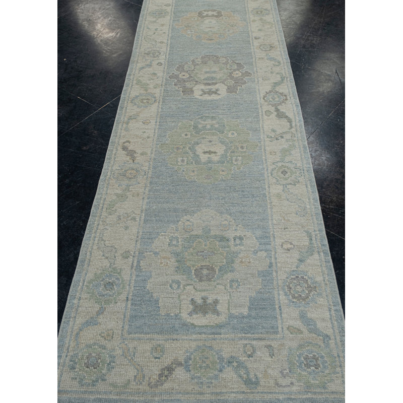 Berdeja One-of-a-Kind 2'1" X 10'3" Hand Knotted Area Rug