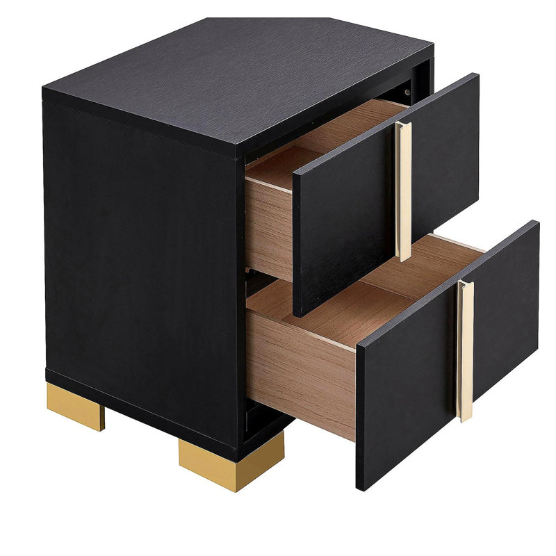 2-drawer Nightstand