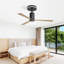 Ventilateur de plafond 52 po avec lumière