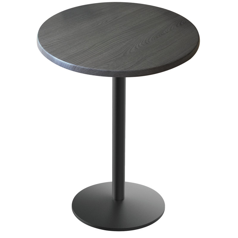 Table de bar d'intérieur / d'extérieur Dicule, Gris anthracite, L 30 po x l 30 po