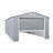Imperial 12 ft. 2 in. W x 25 ft. 9 in. D Metal Storage Shed-51014197