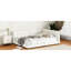 Grand lit plateforme tapissier beige avec design élégant et structure robuste-1166656436-1166656434