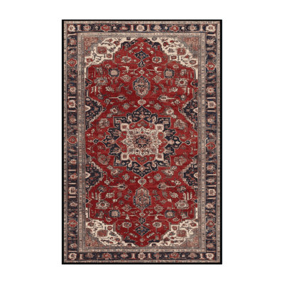 Tapis brun lavable à la machine