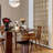 Solid wood round multi-functional dining table-108507169