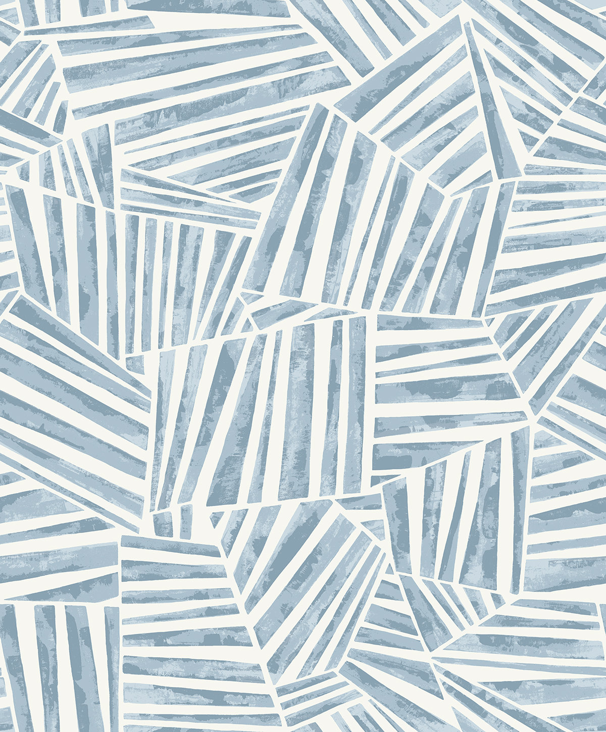Lianna Modern Geometric Wallpaper, Light Blue