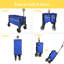 Chariot utilitaire pliable avec roulettes-115212536