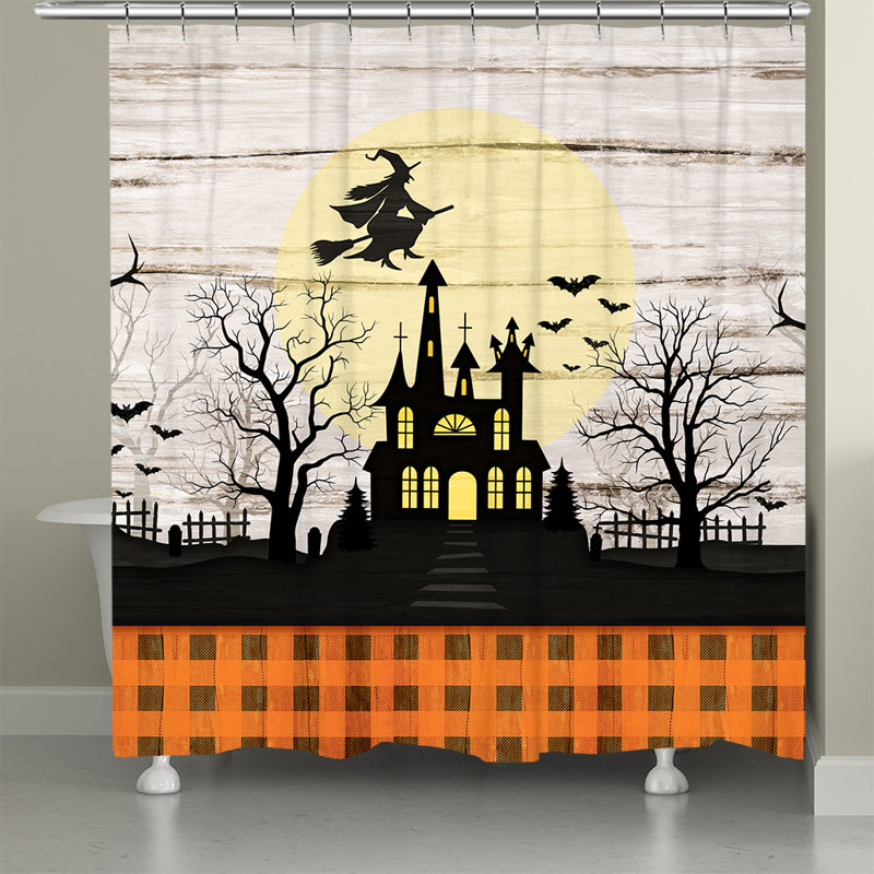 Rideau de douche Romanzi Halloween Hauntings