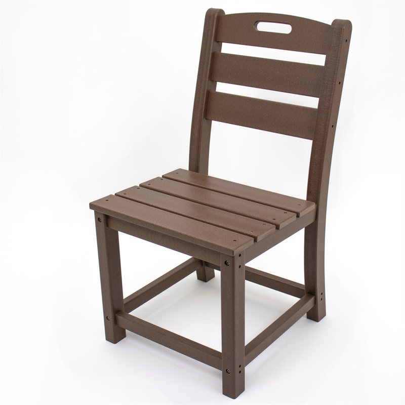 Chaise Adirondack en bois Kalaia, Brun