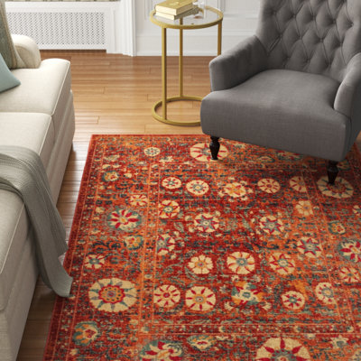 Cuthbertson Floral Indoor Rug