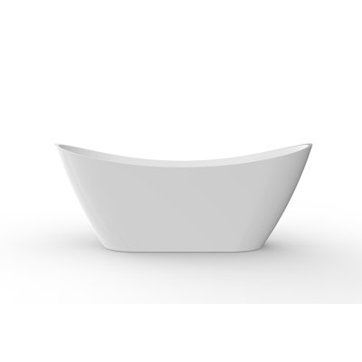 67'' x 31'' Freestanding Soaking Acrylic Bathtub