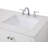 Krish 60'' Double Bathroom Vanity with Engineered Marble Top-737067508