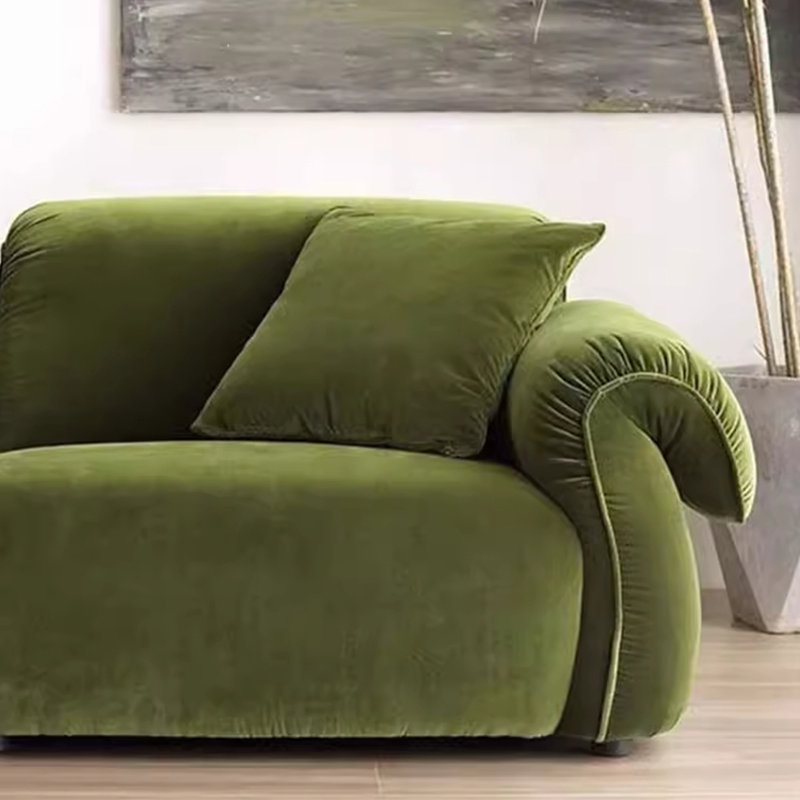 Canapé Octopus, 29.52" H x 94.48" W x 39.37" D, Vert foncé
