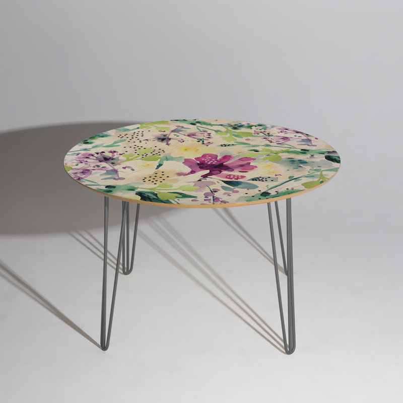 Oval Solid Wood Top Dining Table