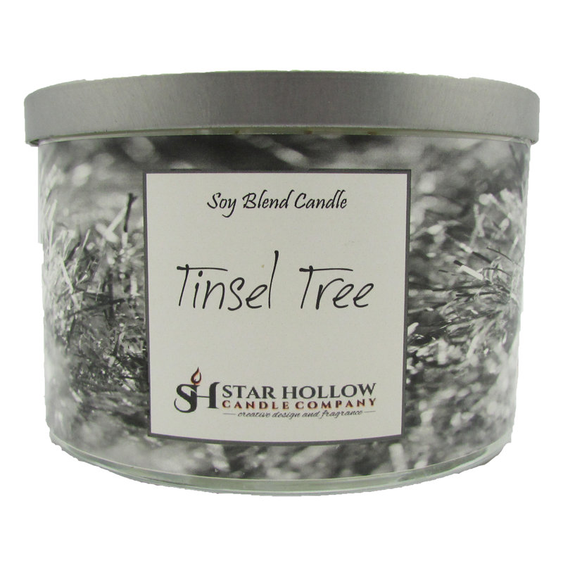 Bougie pour pot à tinsel arbre, H 58,5 po x l 4,25 po x P 4,25 po