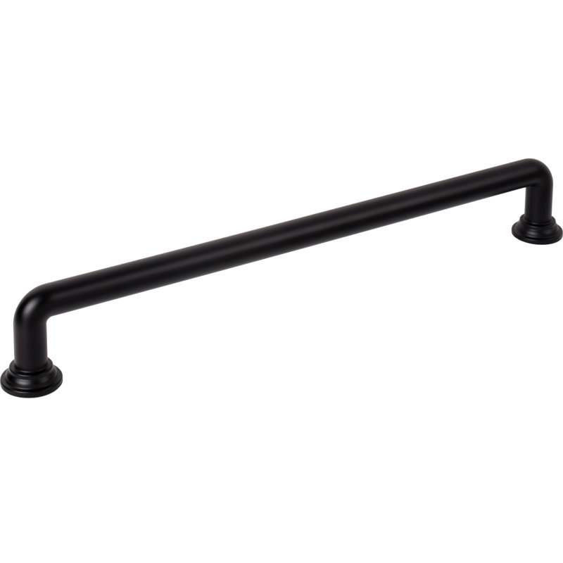 Davis Bar Pull, 18", Matte Black