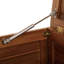 Charles Bentley 110cm W Water Resistant Solid Wood Deck Box in Natural
