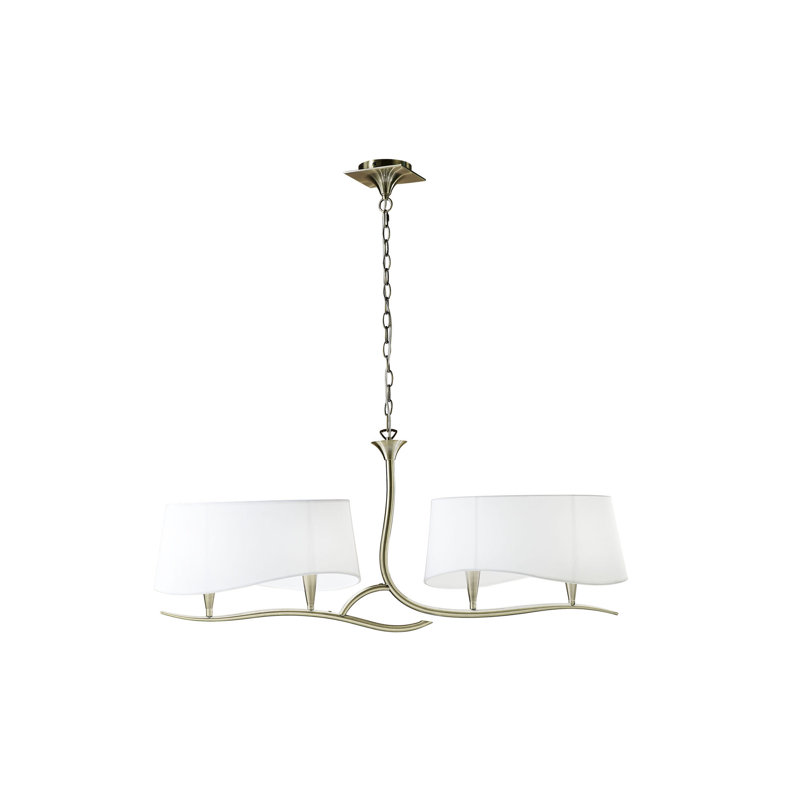 Combs 4 - Light Geometric Chandelier