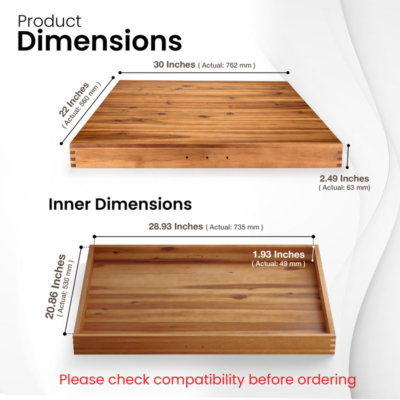 Couvercles de cuisinière pour cuisinière électrique avec poignées, Brun