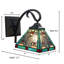 Glass Armed Sconce