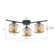 Foton 3-light Flush Mount