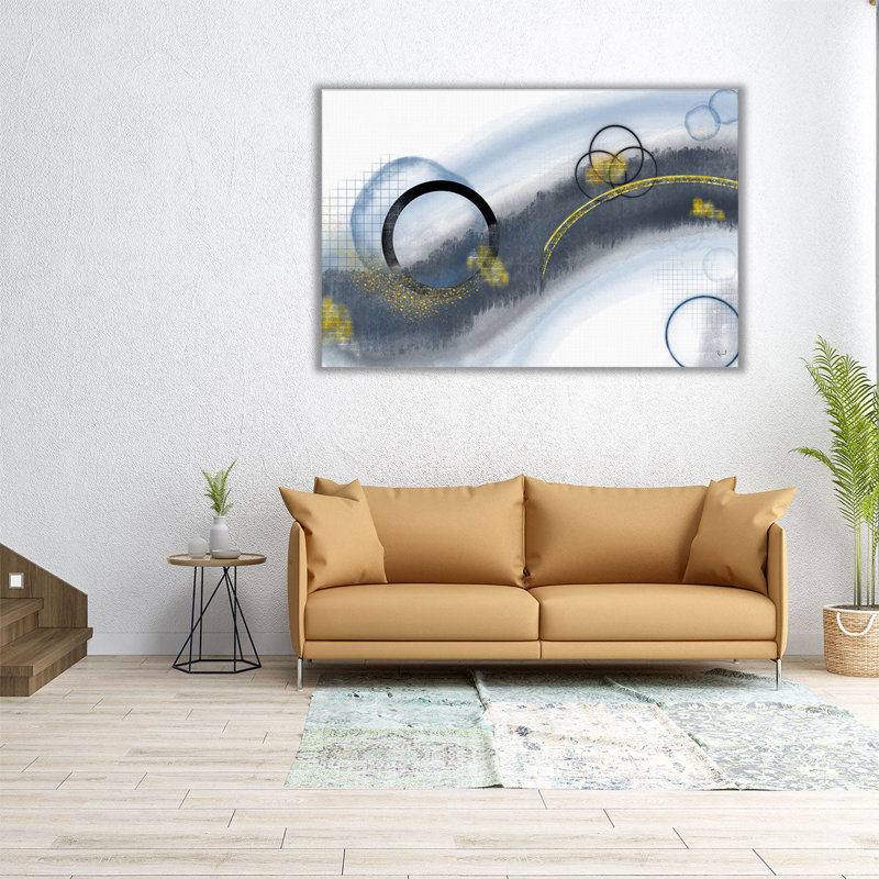 Interaction - reproduction d'art sur toile, H 24 po x l 36 po