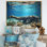Corail au bord de la mer - plage et océan, impressions sur toile