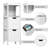 Jaydem Freestanding Linen Cabinet-540731524